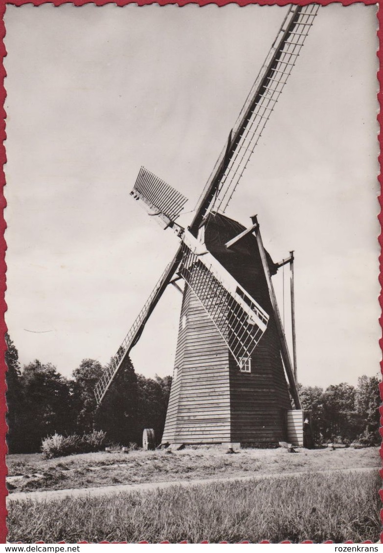 Windmolen Uit Schulen Limburg Bokrijk Openluchtmuseum Windmill Moulin A Vent - Windmills