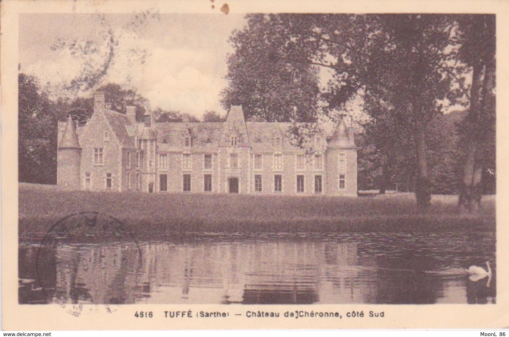 72 - TUFFE - CHATEAU DE CHERONNE COTE SUD - Tuffe