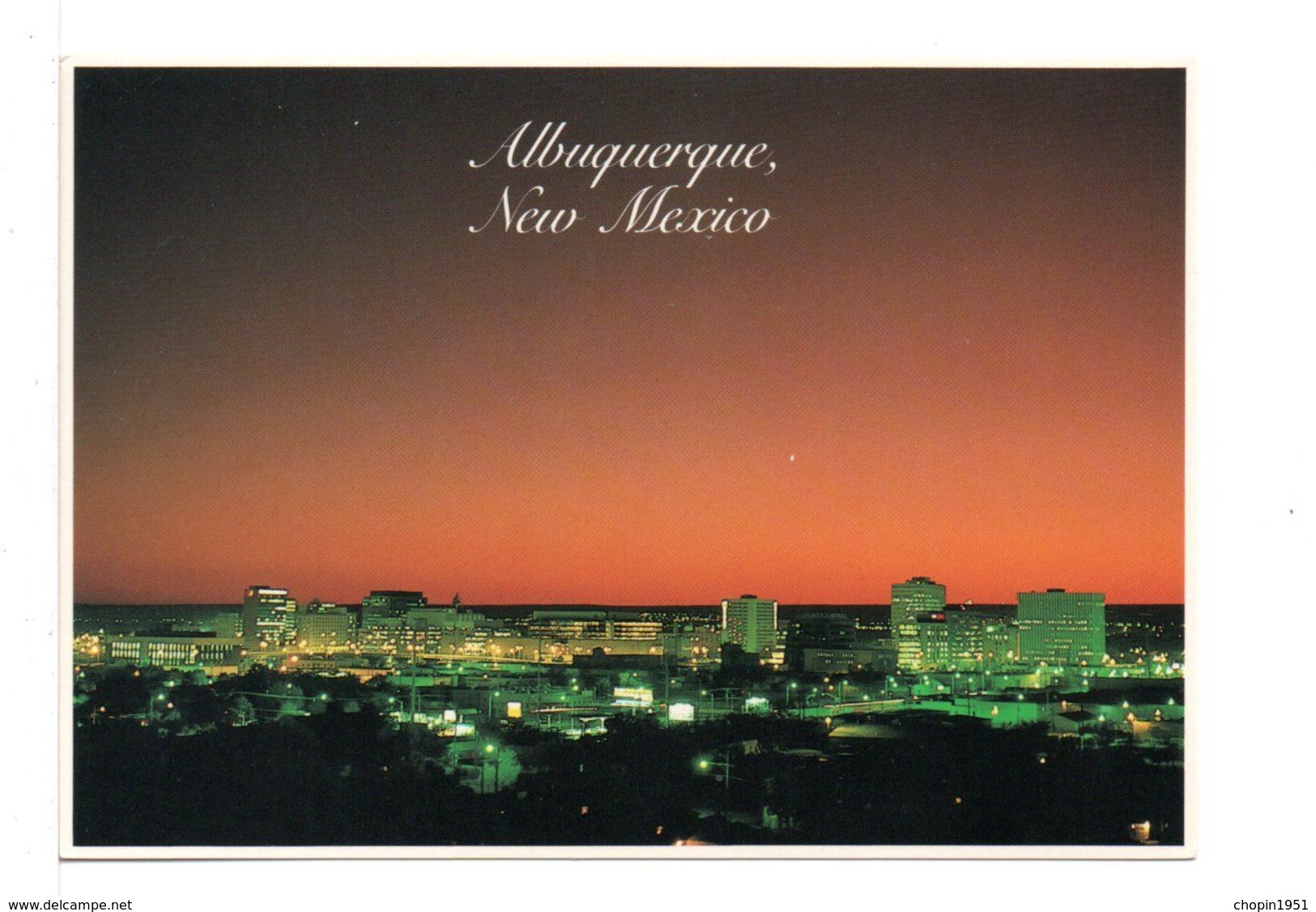 CPM - ÉTATS-UNIS - ALBUQUERQUE - Albuquerque