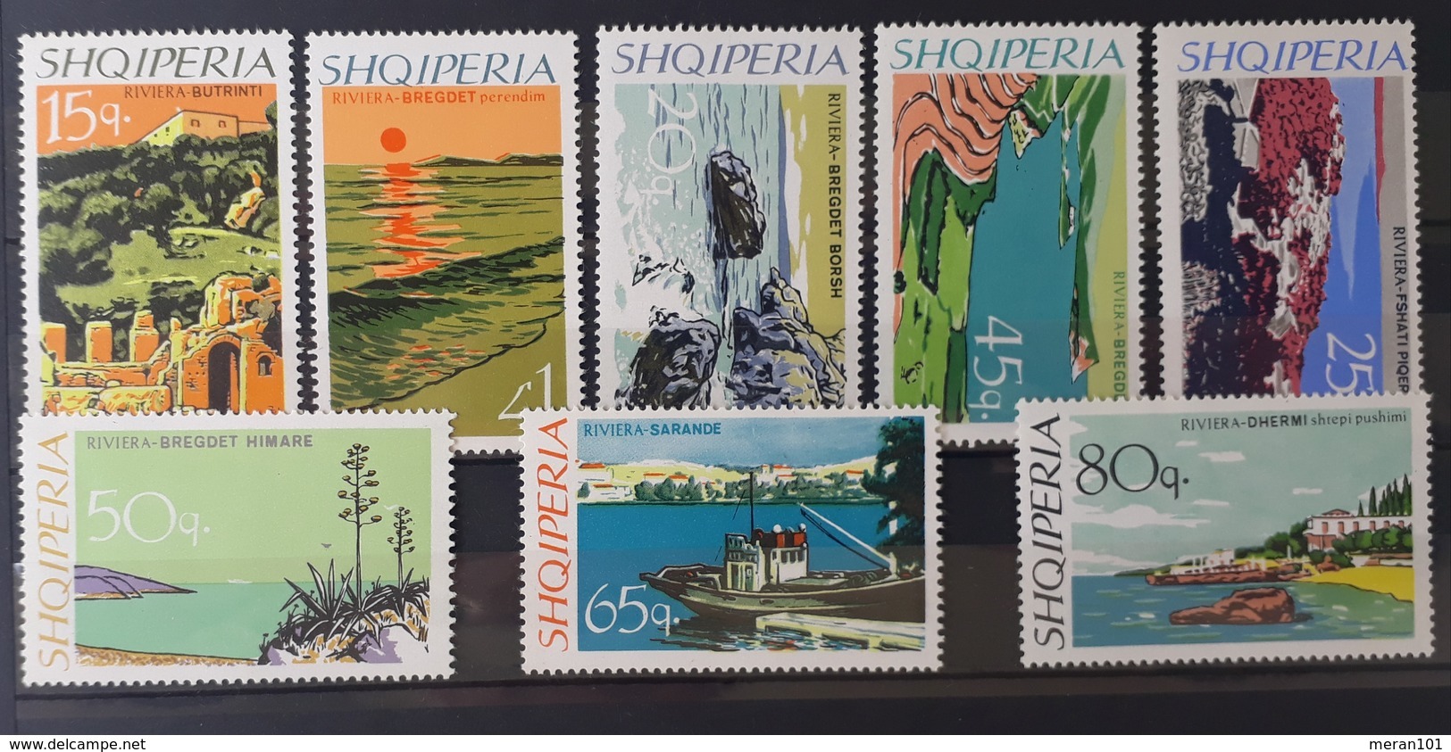 Albanien 1967, Mi 1161-68 MNH Postfrisch - Albania