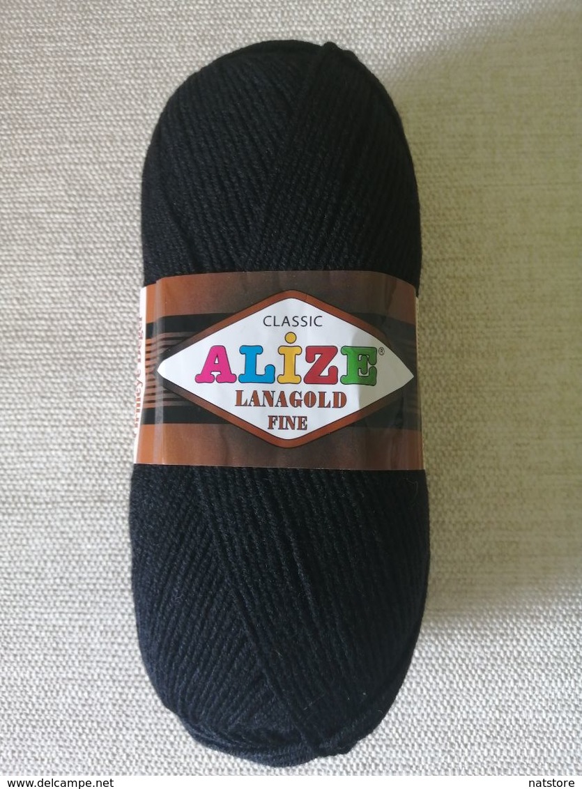 WOOL..ALIZE..LANAGOLD FINE. MADE IN TURKEY - Laine