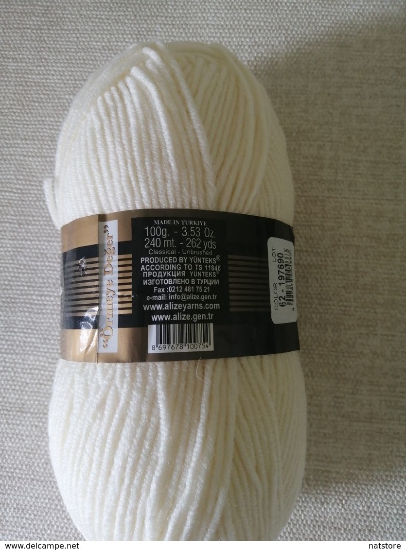 WOOL..ALIZE..LANAGOLD. MADE IN TURKEY - Wool