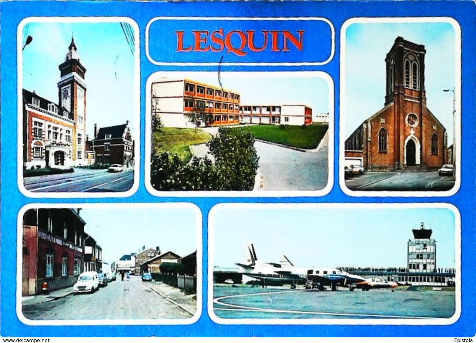 LESQUIN -  1985  En Multi Vues   - Aerodrome / Airport (Avion Aircraft Flugzeug) - Aerodromi