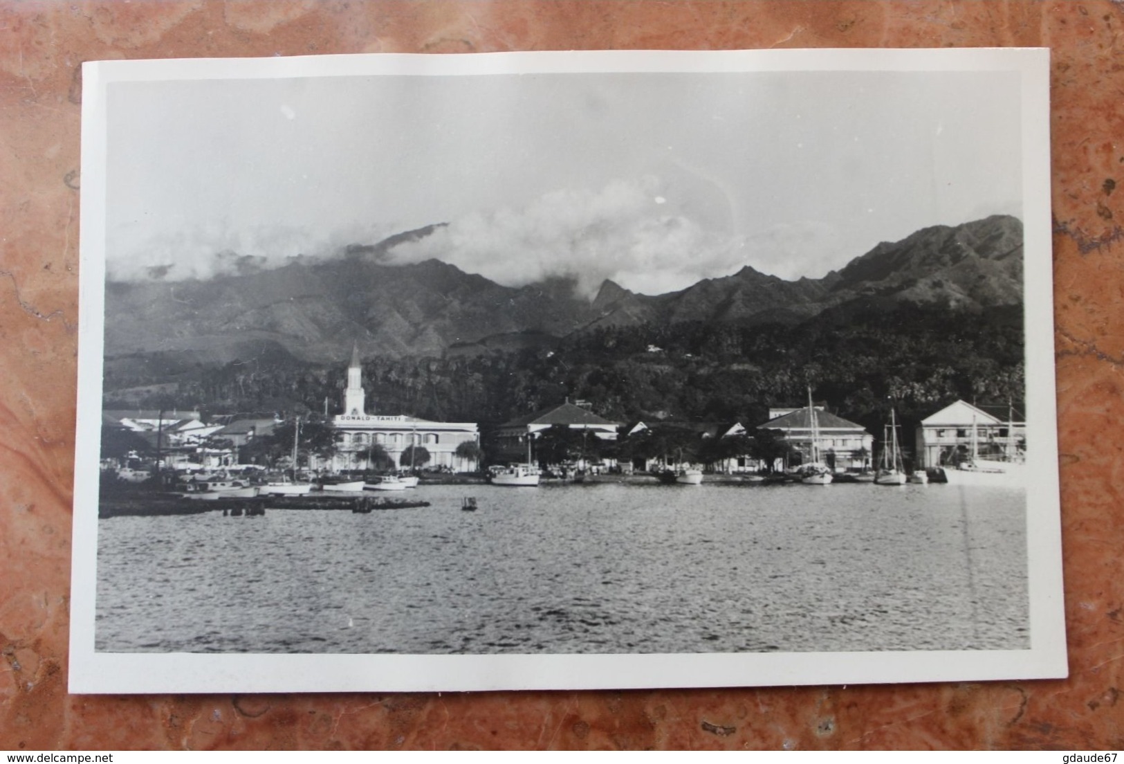 PAPEETE (TAHITI) - PHOTO FORMAT CPA - Tahiti