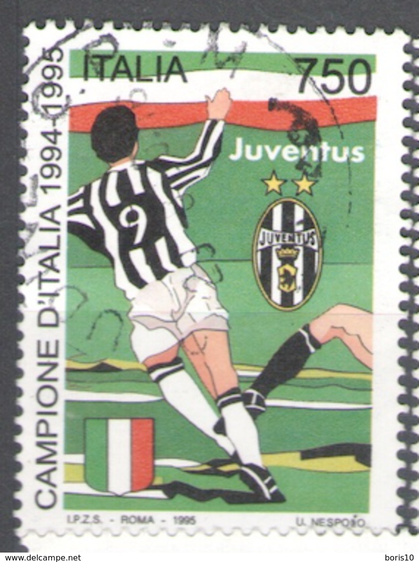 Italy Used 1995 Football, Soccer, Calcio, National Football Champions - Juventus - 1991-00: Usados