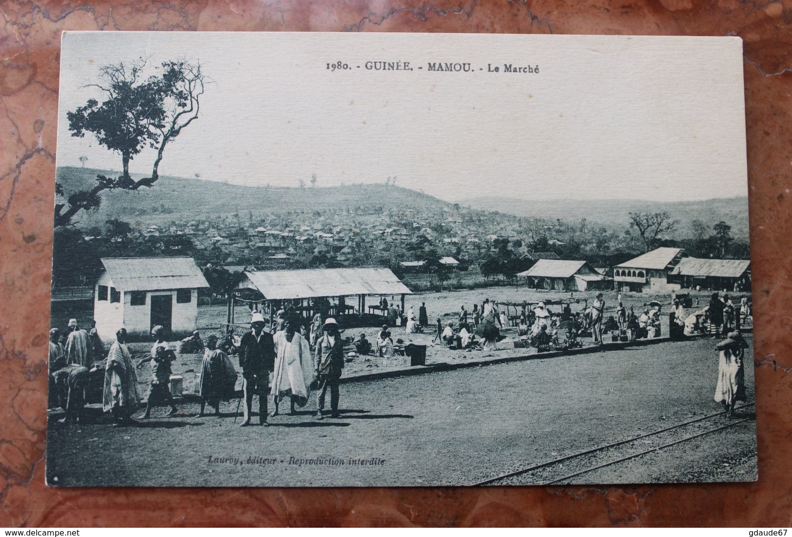 MAMOU (GUINEE) - LE MARCHE - Guinée Française