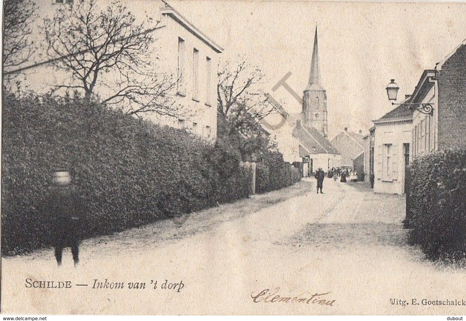 Postkaart - Carte Postale - SCHILDE - Inkom Van T Dorp (B268) - Schilde