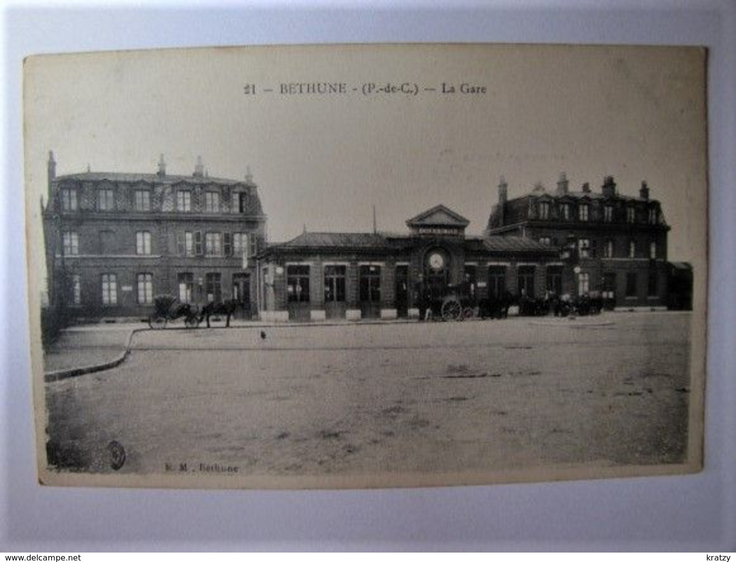 FRANCE - PAS DE CALAIS - BETHUNE - La Gare - Bethune