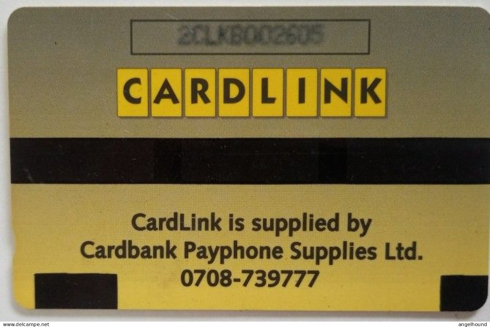 UK Cardlink 2CLKB  £5 2CKLB - Jigsaw Design ( Red / Purple ) - [ 5] Eurostar, Cardlink & Railcall