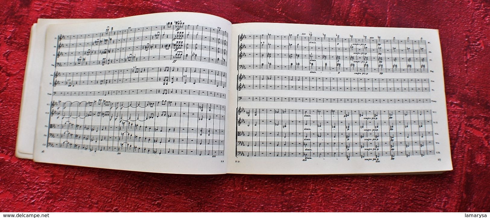 1951 BEETHOVEN SYMPHONY N° 5 IN C MINOR PENGUIN SCORES 12-3/6-OP 67-Musique & Instruments Partition Musique classique