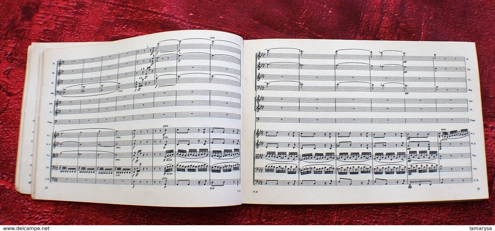 1951 BEETHOVEN SYMPHONY N° 5 IN C MINOR PENGUIN SCORES 12-3/6-OP 67-Musique & Instruments Partition Musique classique