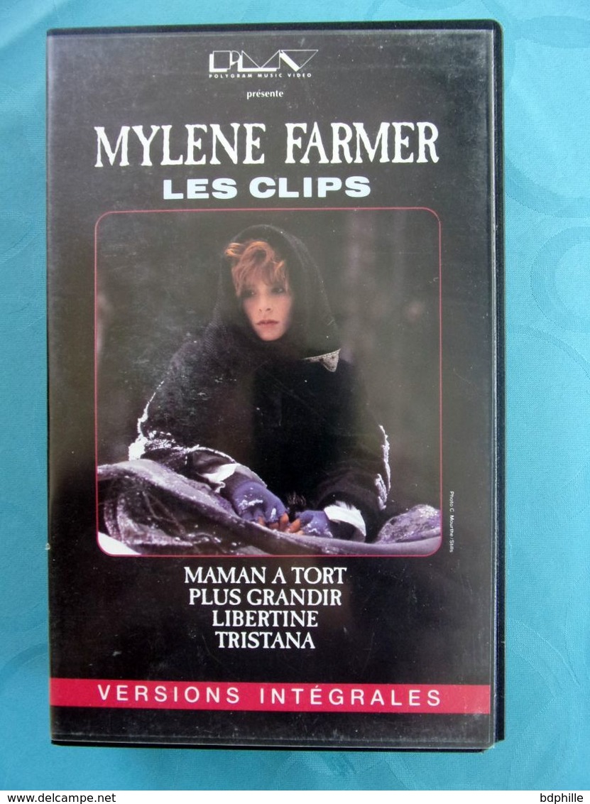 Mylene Farmer Les Clips VHS EO 1987 - Concerto E Musica