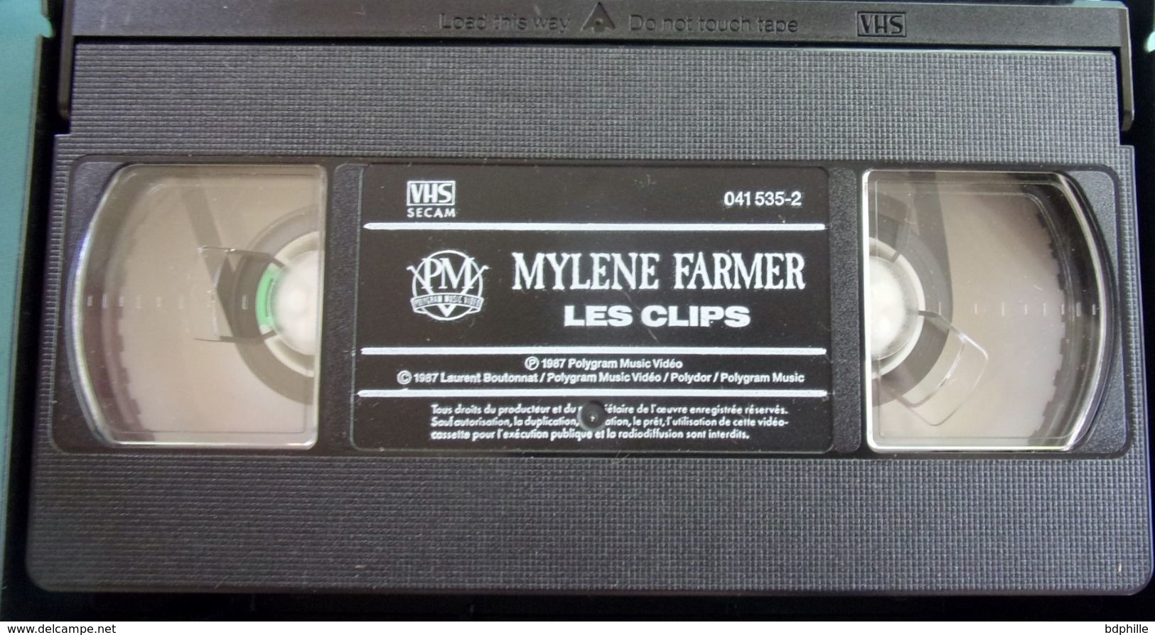 Mylene Farmer Les Clips VHS EO 1987 - Concert Et Musique