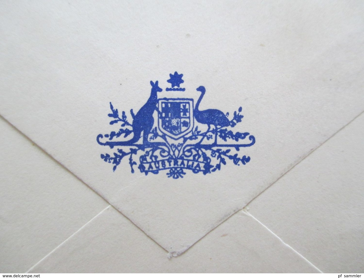 Australien 1942 OHMS Stempel Parliament House Umschlag Commonwealth Parliament Library Canberry Passed By Censor S.63 - Cartas & Documentos