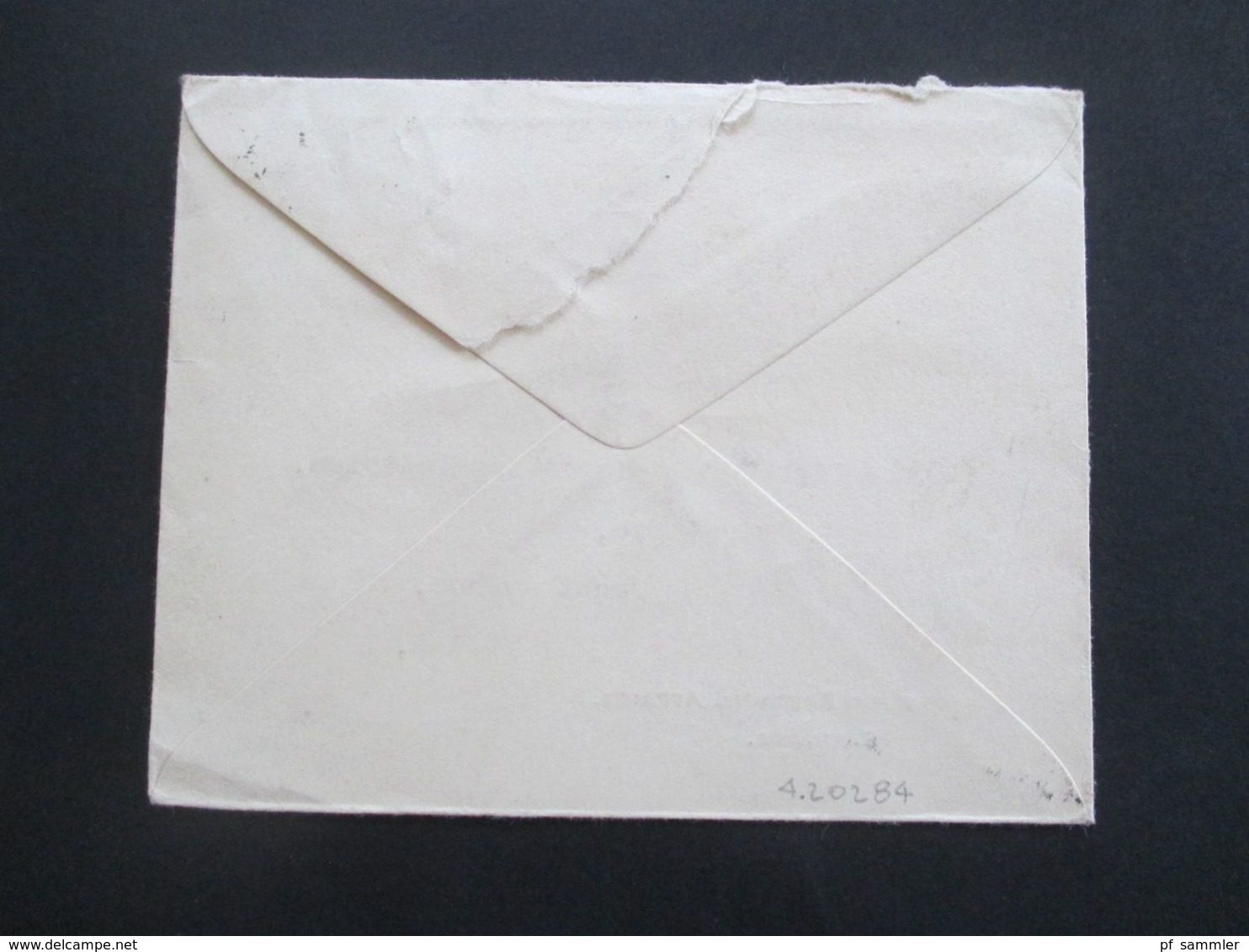 Australien 1951 Air Mail Umschlag Minister For External Affairs Canberra An Commissioner For Parkistan Grey Lodge Toorak - Briefe U. Dokumente