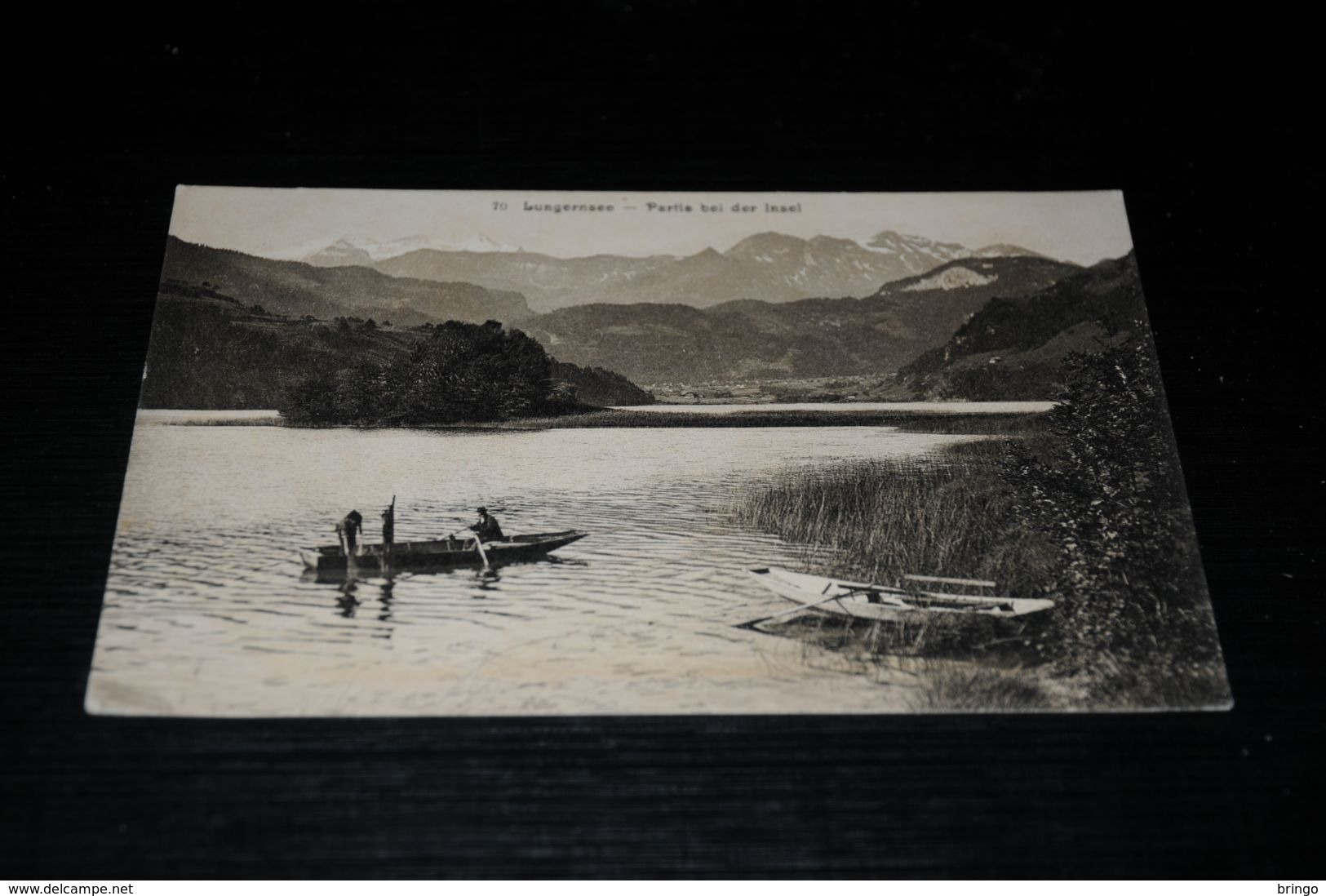 16279-              LUNGERNSEE, PARTIE BEI DER INSEL - 1911 - Lungern