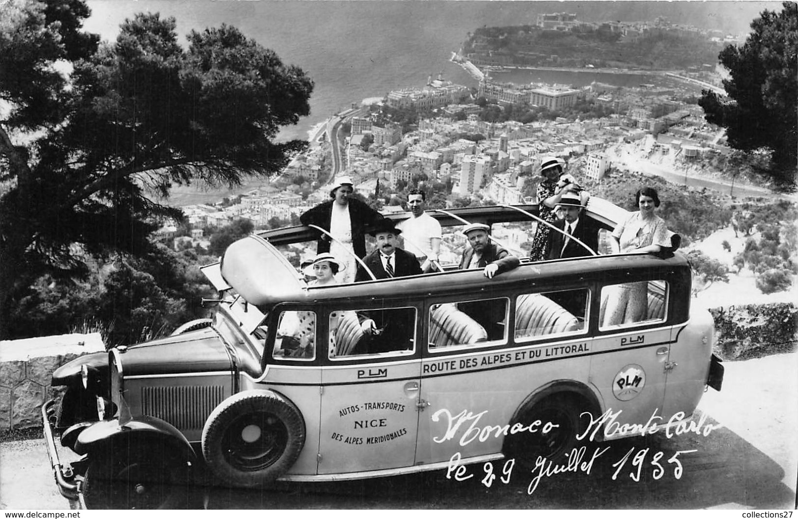 BUS-AUTOCARS-CARTE-PHOTO MONACO, MONTE CARLO - Buses & Coaches