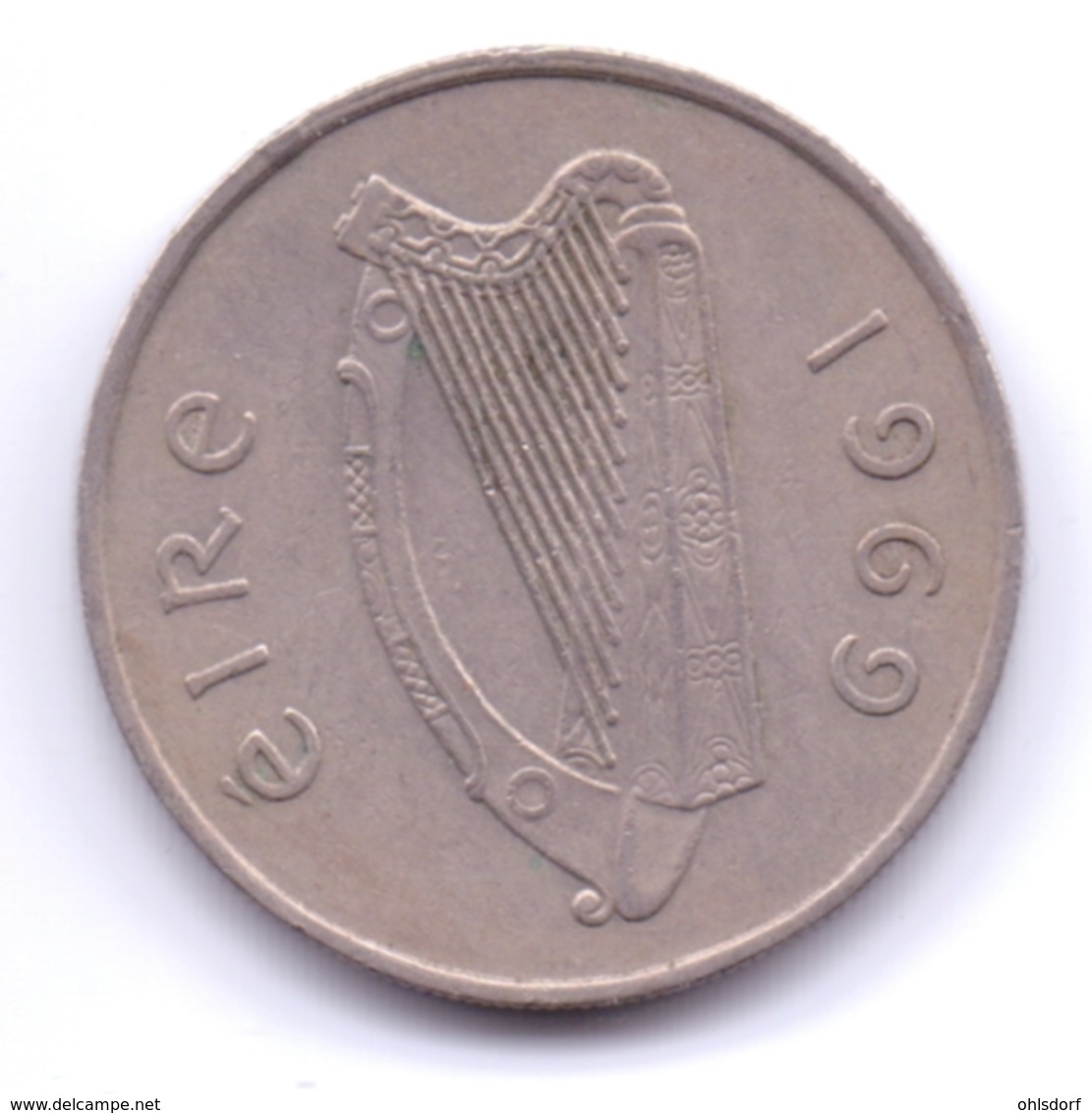 IRELAND 1969: 5 Pence, KM 22 - Ierland