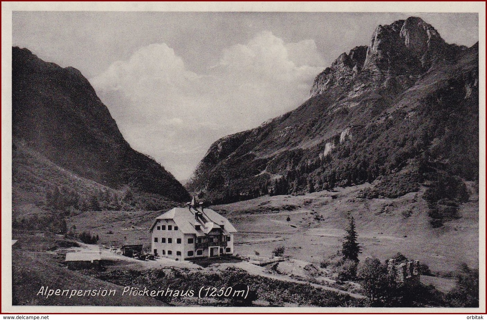 Plöckenhaus * Alpenpension, Berghütte, Mauthen, Alpen * Österreich * AK1389 - Lesachtal