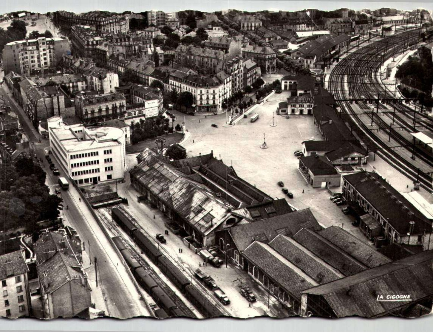 21] Côte D'Or > Dijon / LA GARE  TBE / VUE AERIENNE - Dijon