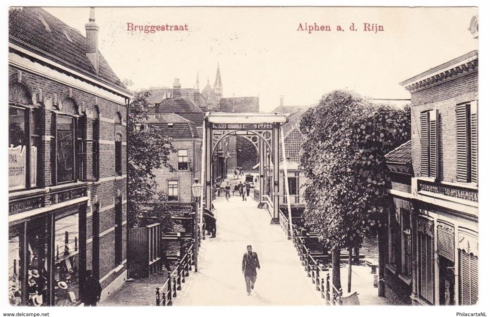 Alphen Ad Rijn - Bruggestraat - 1913 - Alphen A/d Rijn