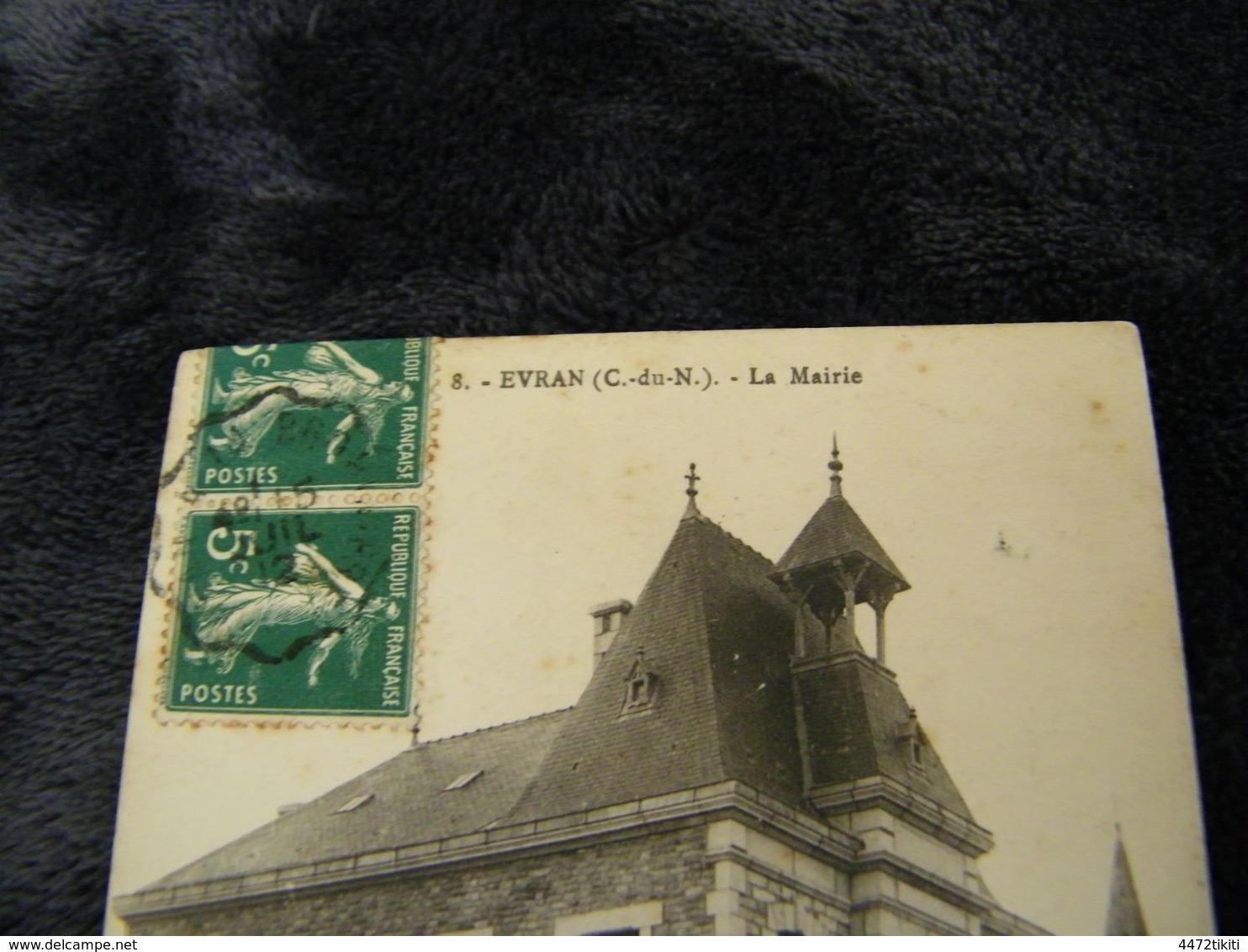 C.P.A.- Evran (22) - La Mairie - 1912 - SUP - (DG 13) - Evran