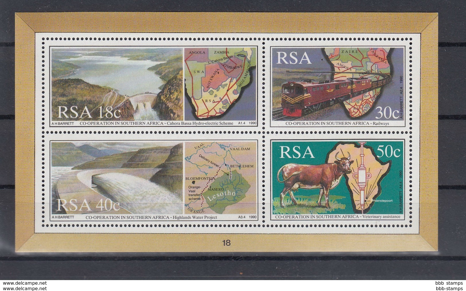 RSA Michel Cat.No. Sheet  Mnh/** 24 - Blocks & Kleinbögen