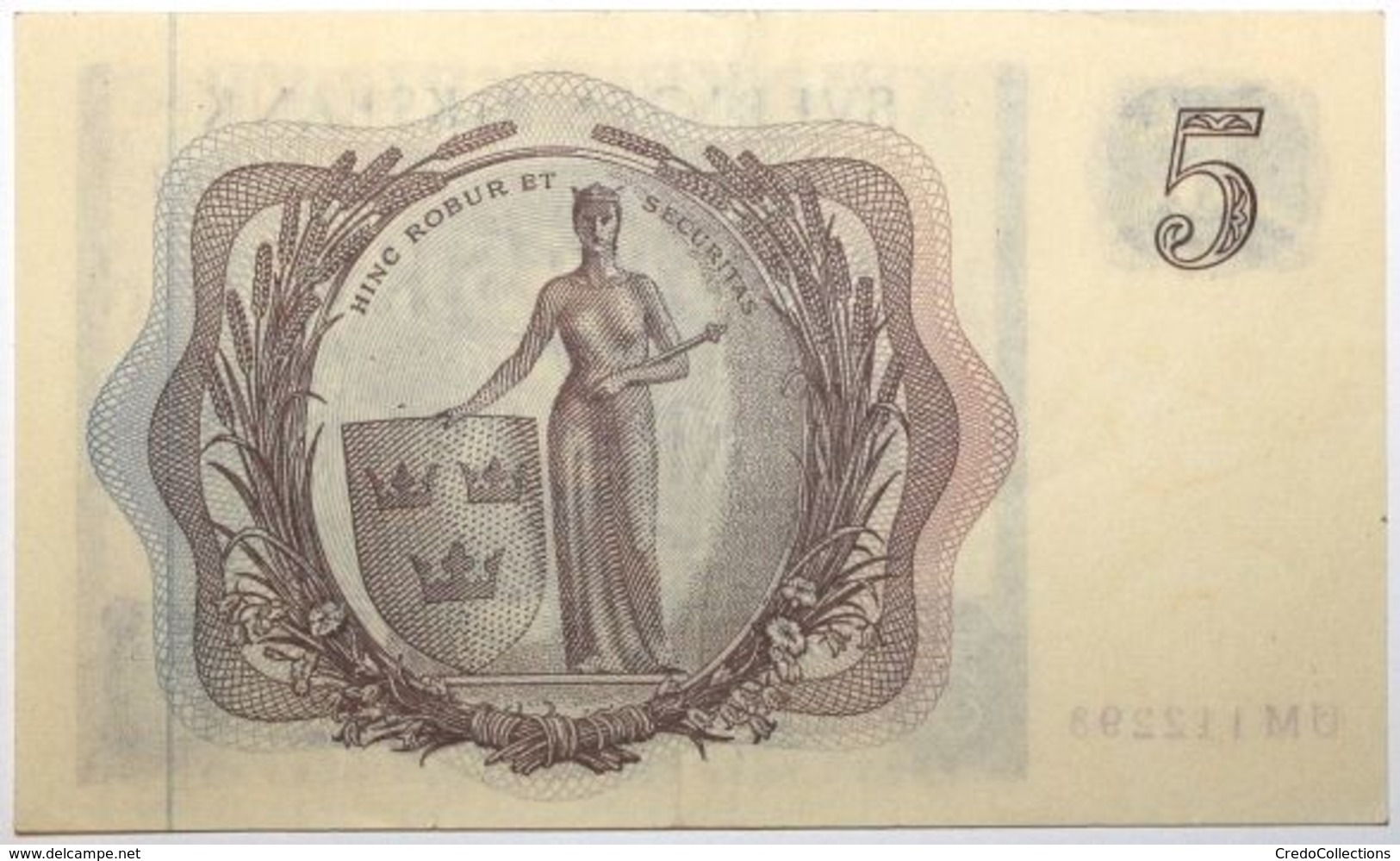 Suède - 5 Kronor - 1963 - PICK 50b - SUP - Suède