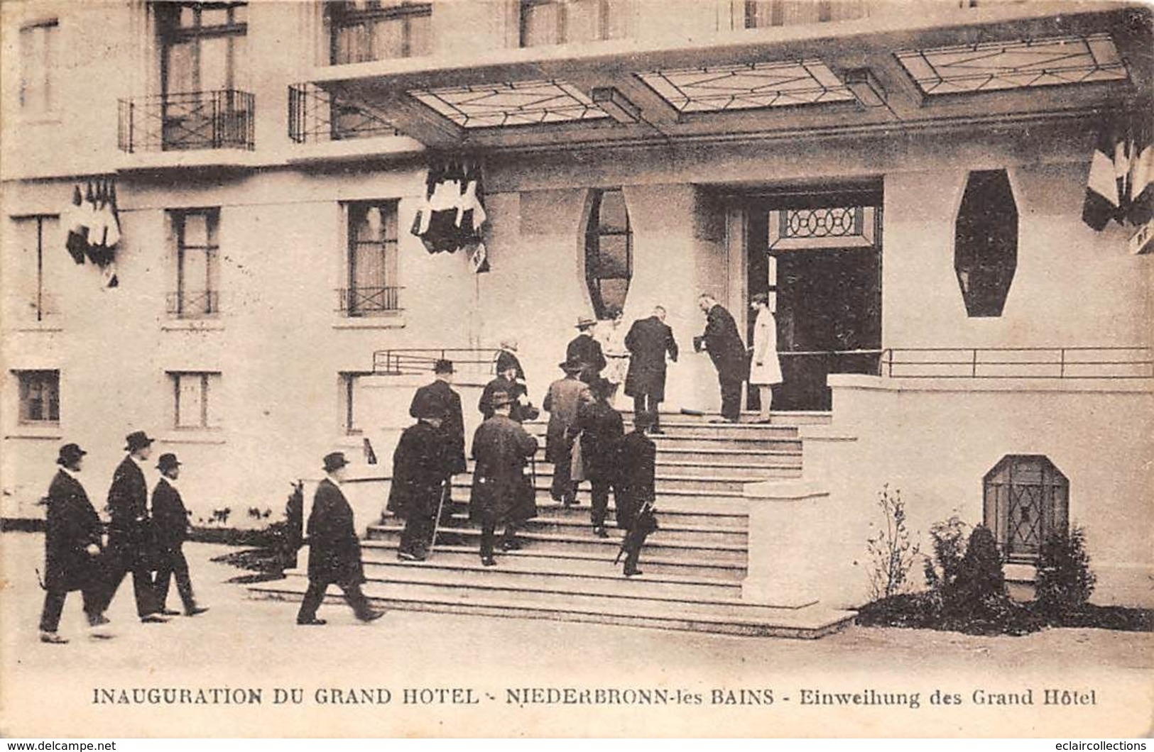 Niderbronn Les Bains  .      67         Inauguration Du Grand Hôtel         (voir Scan) - Niederbronn Les Bains