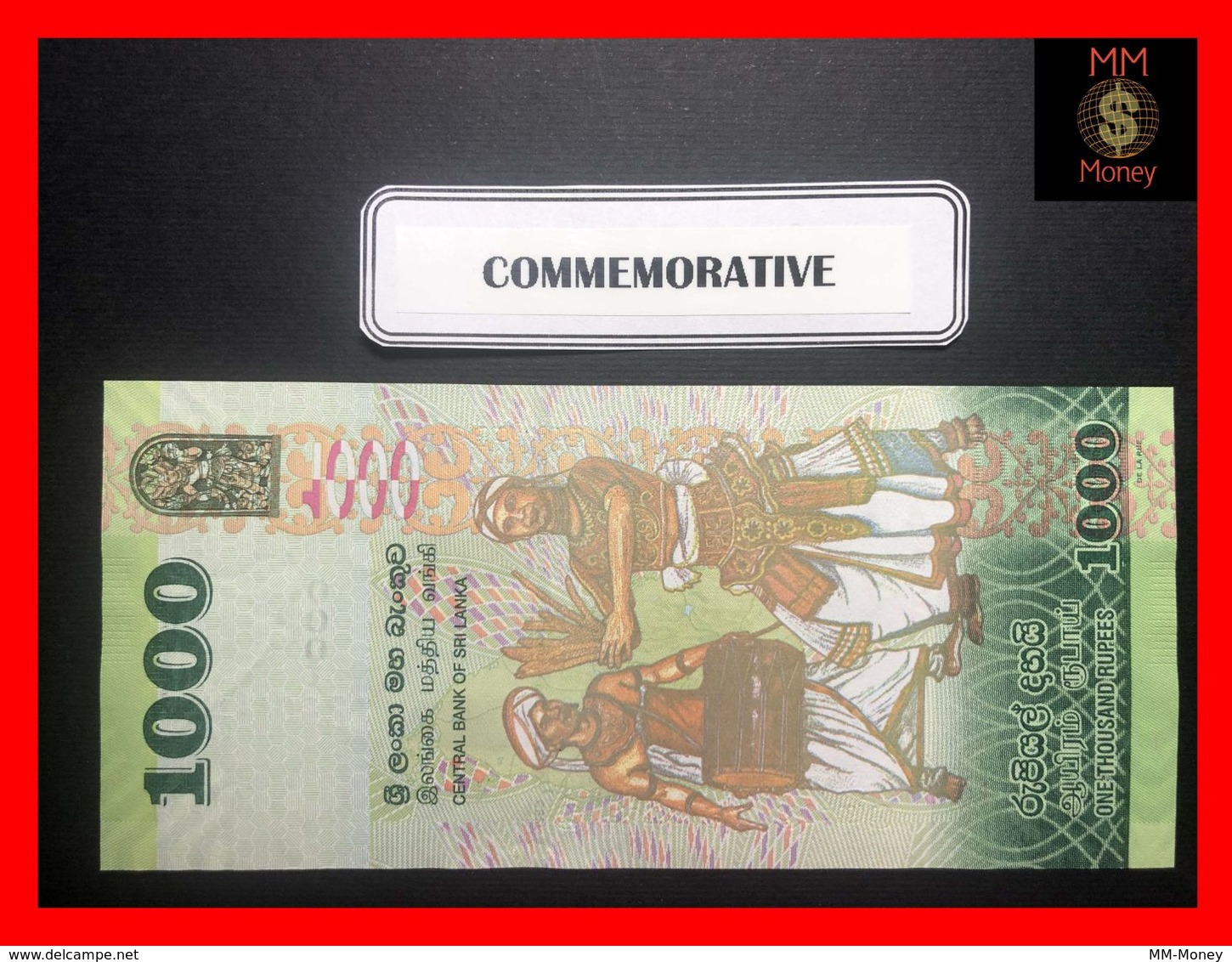 Ceylon - Sri Lanka  1.000  1000 Rupees  4.2.2018  P. 130  *COMMEMORATIVE*  UNC - Sri Lanka