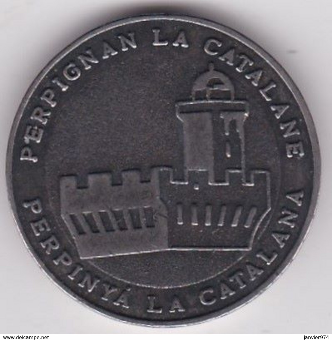 66. Pyrénées Orientales. 1 Ecu 1994 Foire Exposition De Perpignan La Catalane. - Euros Des Villes