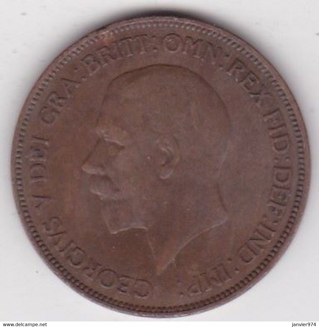 Grande-Bretagne. 1 Penny 1936. George V - D. 1 Penny