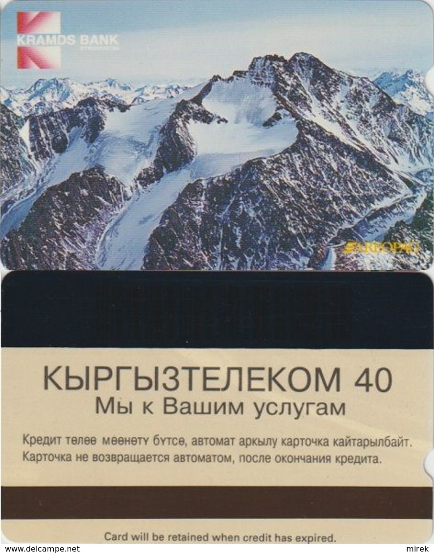 160/ Kyrgyzstan; Mountains, 40 Units, Mint - Kirguistán