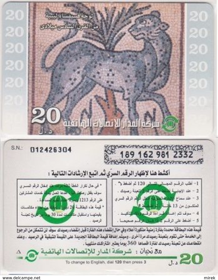 163/ Libya; Prepaid, Mosaic - Libyen