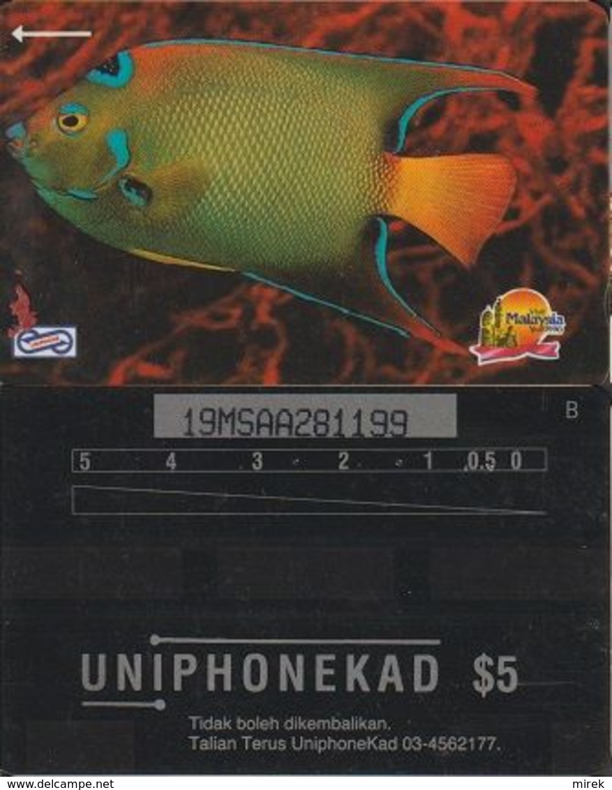 181/ Malaysia; Fish, 19MSAA - Malasia