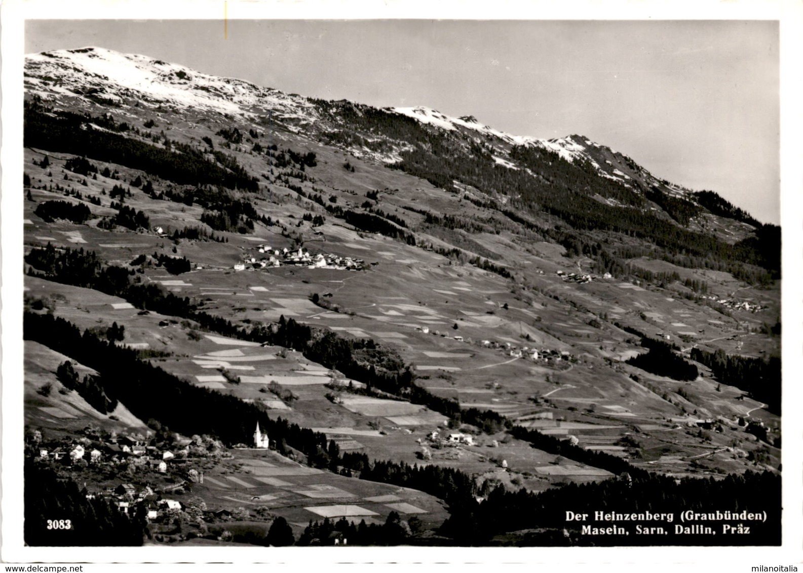 Der Heinzenberg (Graubünden) - Maseln, Sarn, Dallin, Präz (3083) - Sarn