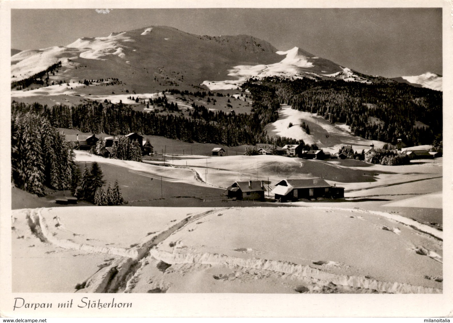 Parpan Mit Stätzerhorn (2133) * 10. 1. 1947 - Parpan