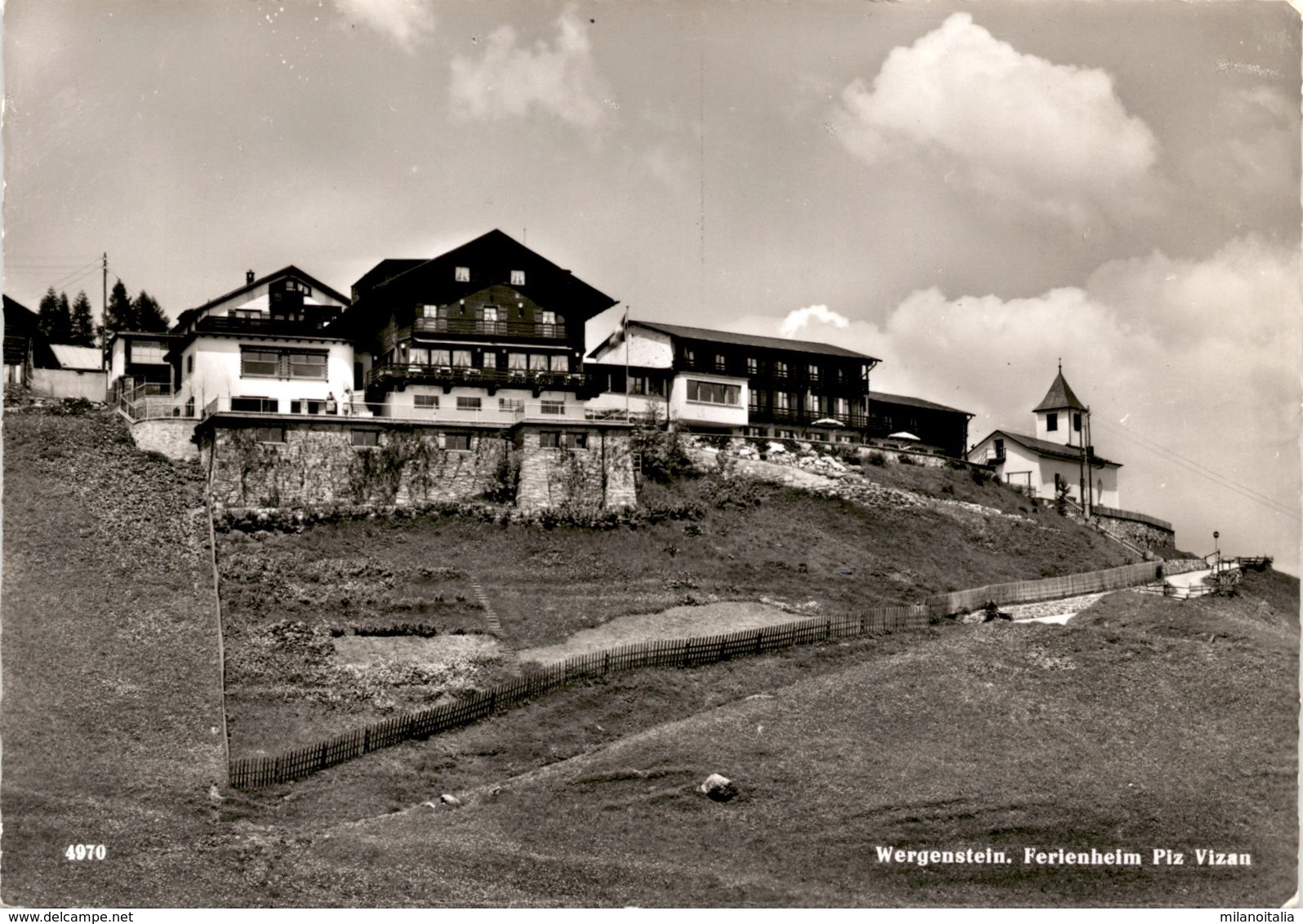 Wergenstein - Ferienheim Piz Vizan (4970) * 10. 7. 1956 - Casti-Wergenstein