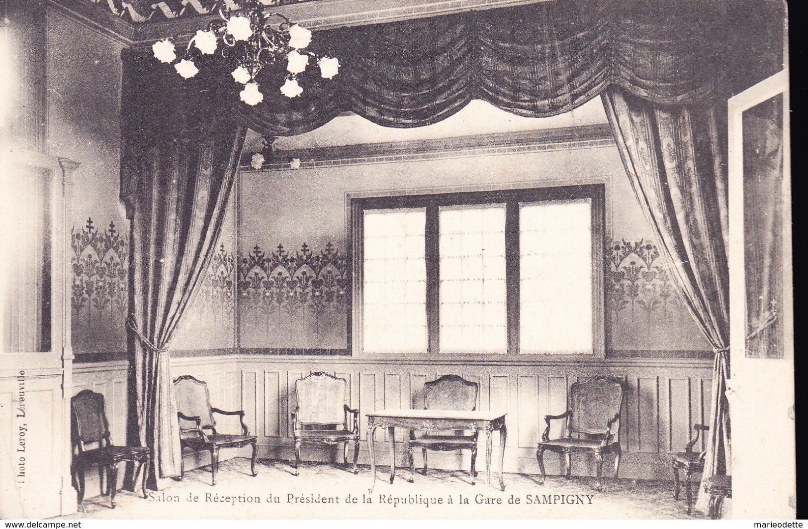 SAMPIGNY - Salon De Réception à La Gare  (1915)  -381- - Andere & Zonder Classificatie