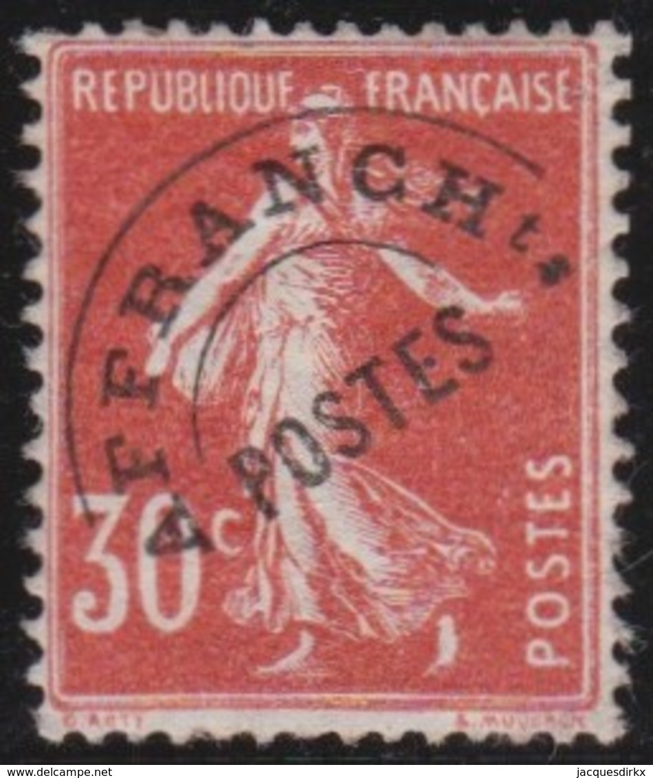 France   .   Yvert      .     P.  58   (2 Scans)    .    *      .   Neuf Avec Charnière   .    /    .   Mint-hinged - 1893-1947