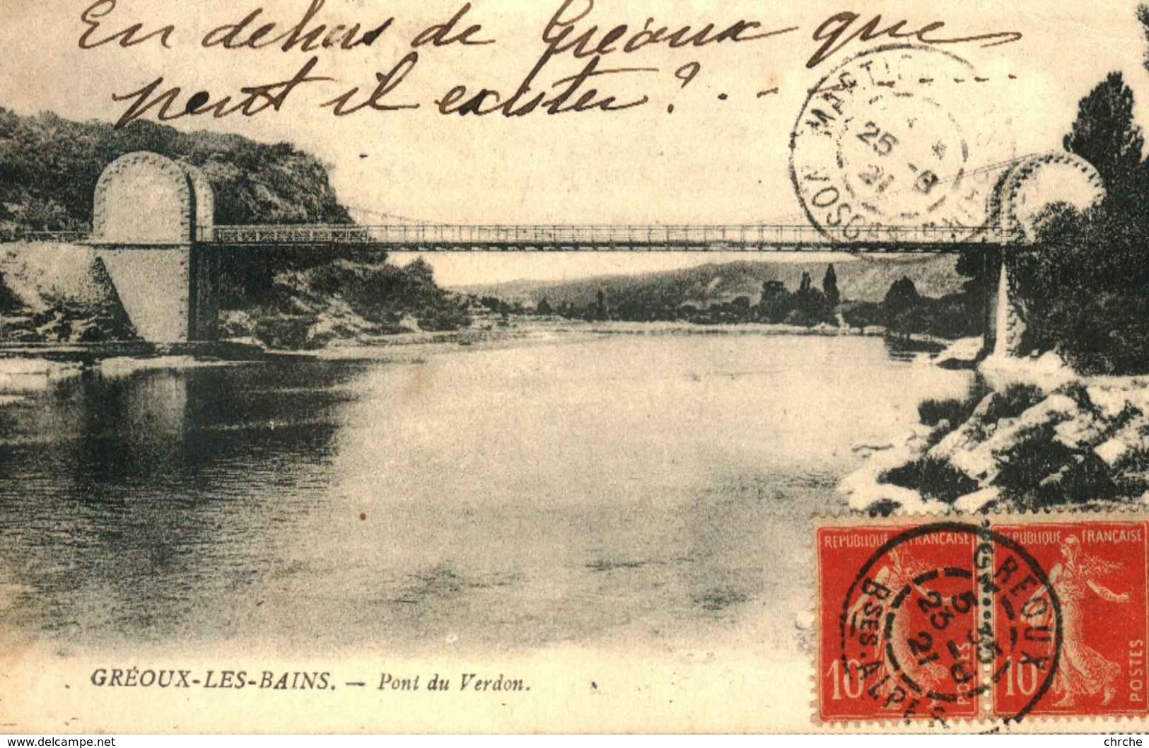 04  - GREOUX Les BAINS - Pont Du Verdon - Gréoux-les-Bains