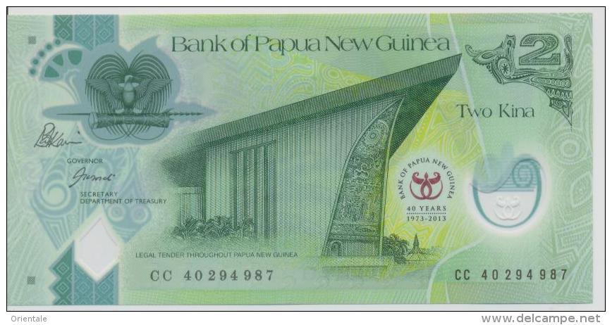 PAPUA NEW GUINEA P. 45 2 K 2013 UNC - Papua Nueva Guinea