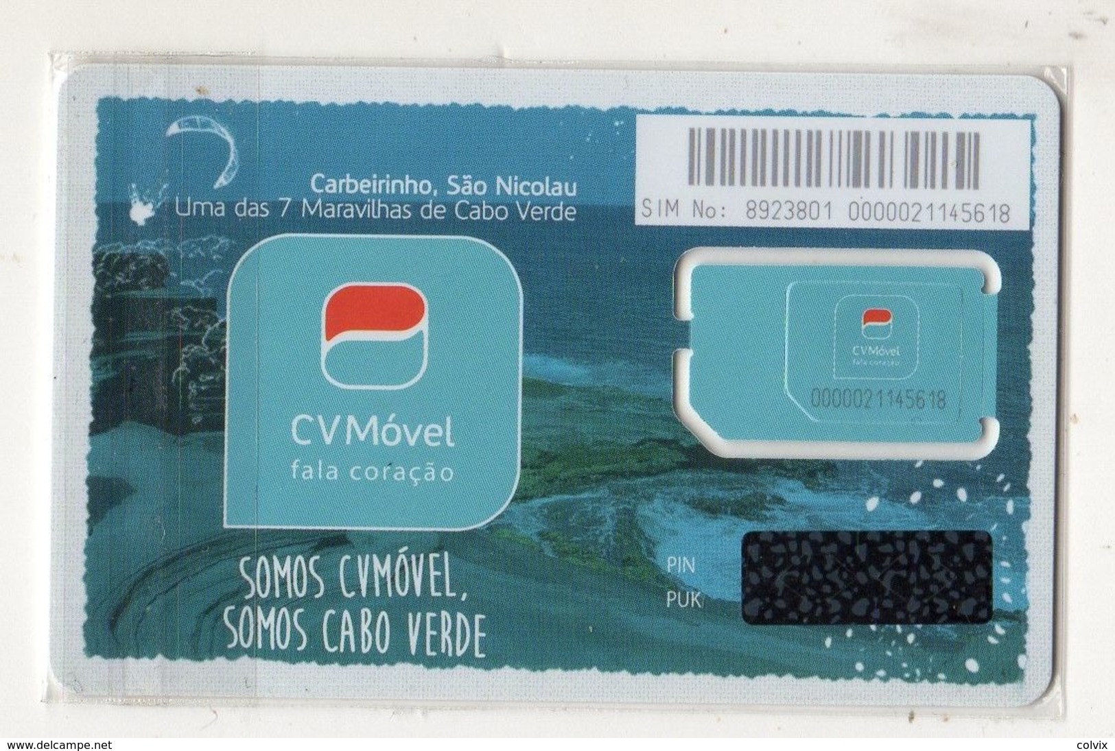 CAP VERT CARTE GSM CVMOVEL - Cape Verde