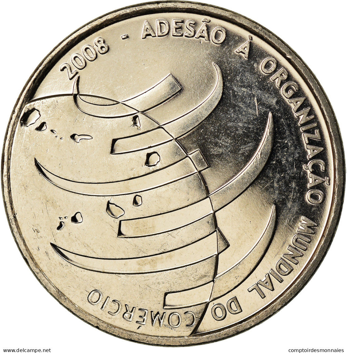 Monnaie, Cape Verde, 200 Escudos, 2008, Organisation Mondiale Du Commerce, SPL - Cape Verde