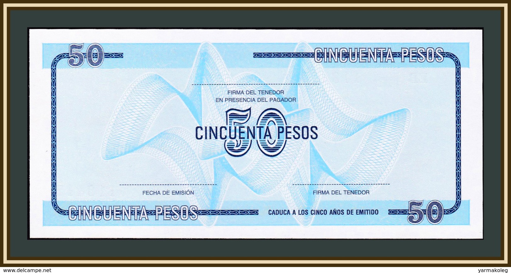 Cuba 50 Pesos 1985 P-FX24 UNC - Cuba