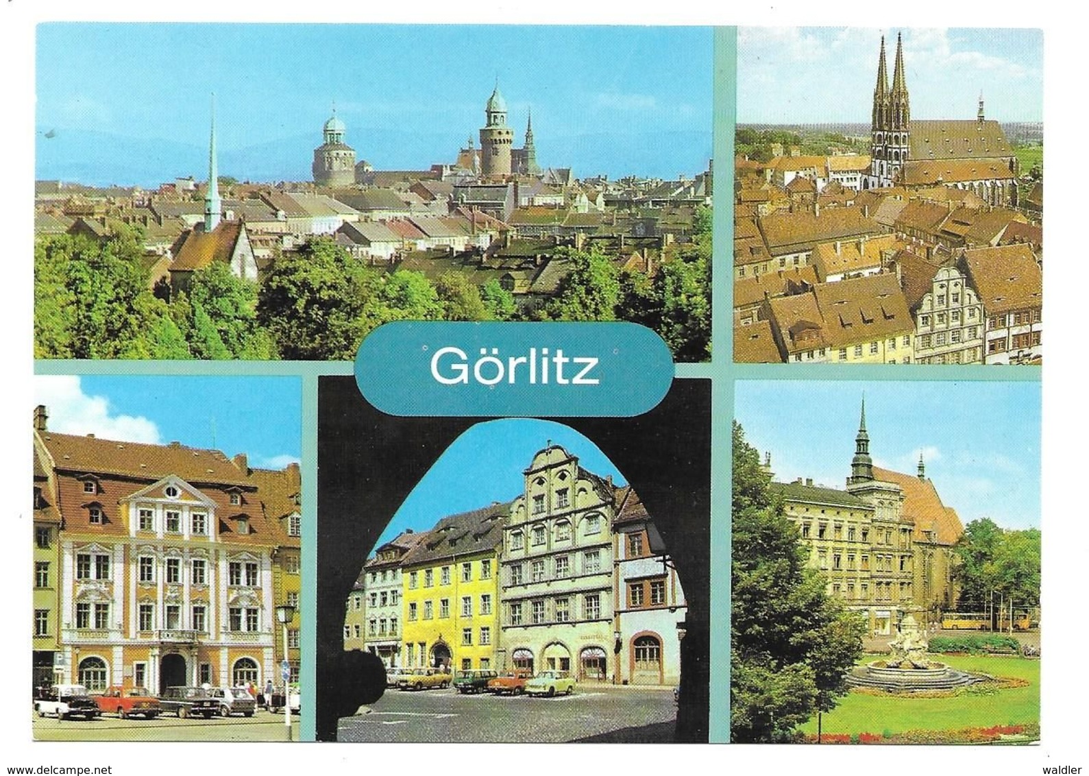 8900  GÖRLITZ - MEHRBILD    1987 - Goerlitz