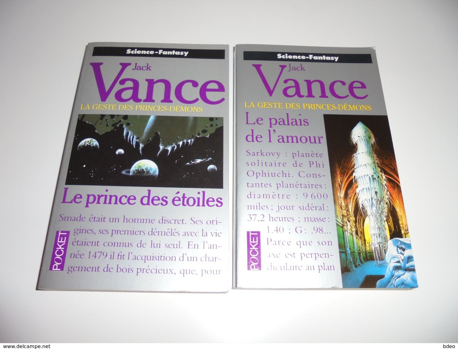 LOT LA GESTE DES PRINCES DEMONS TOMES 1/2/3/ JACK VANCE/ TBE - Sonstige & Ohne Zuordnung