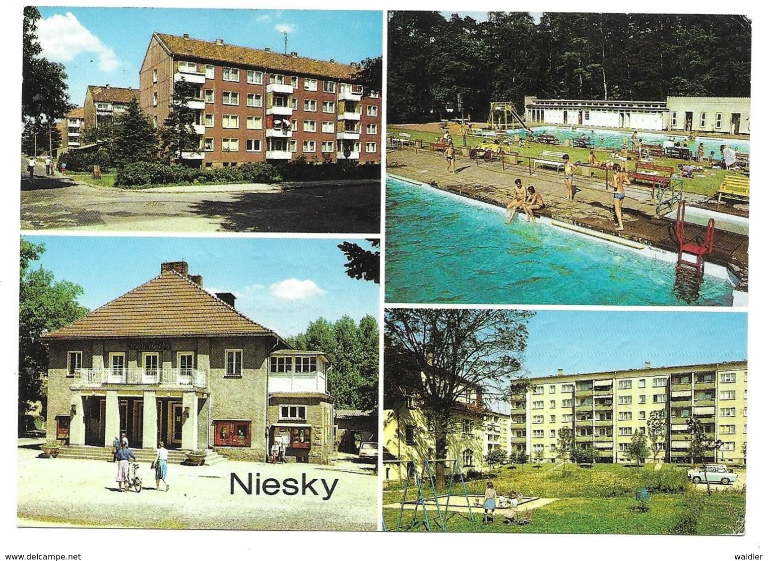 8920  NIESKY  -  MEHRBILD  1987 - Niesky