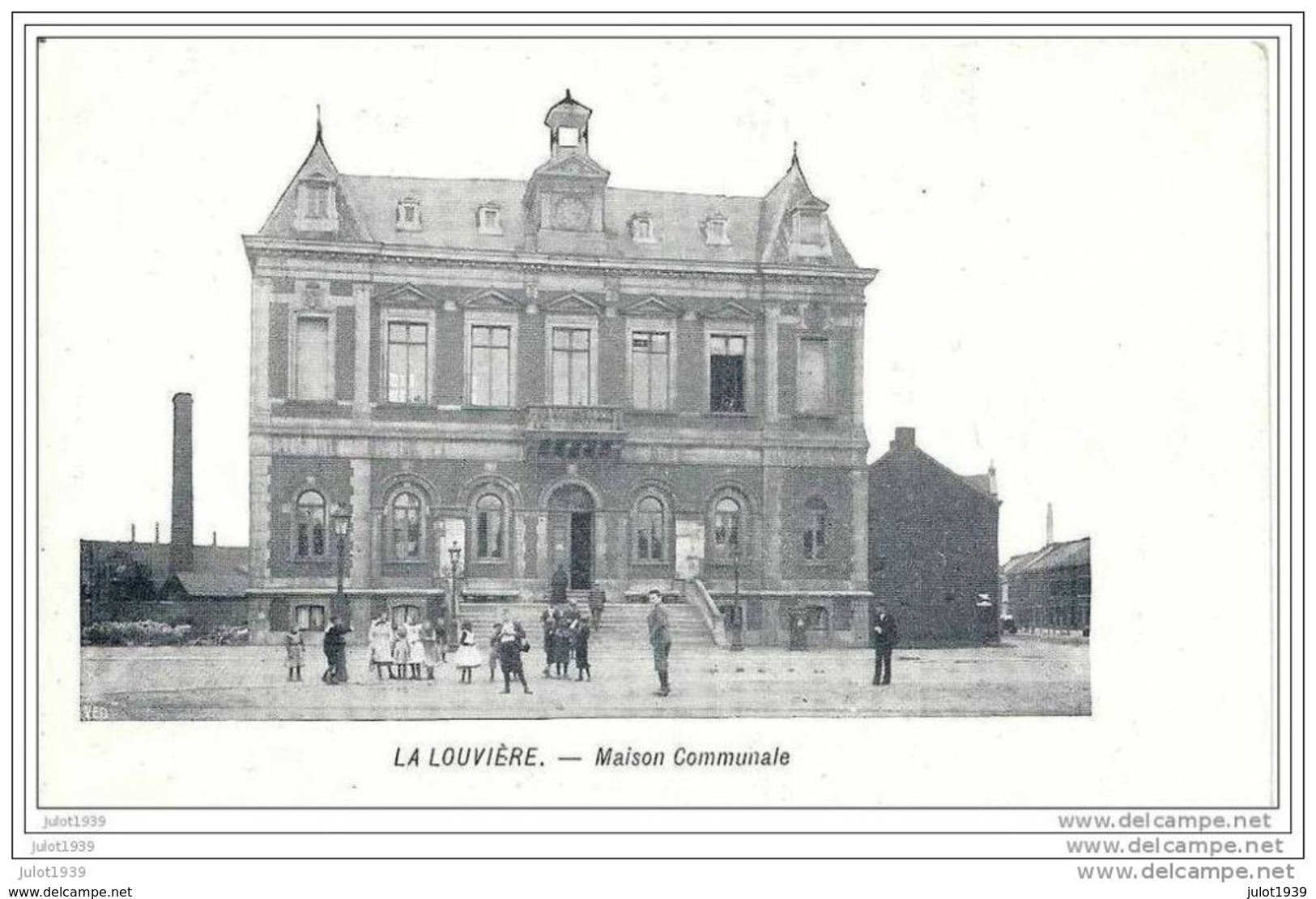 LA LOUVIERE ..-- Maison Communale . - La Louvière