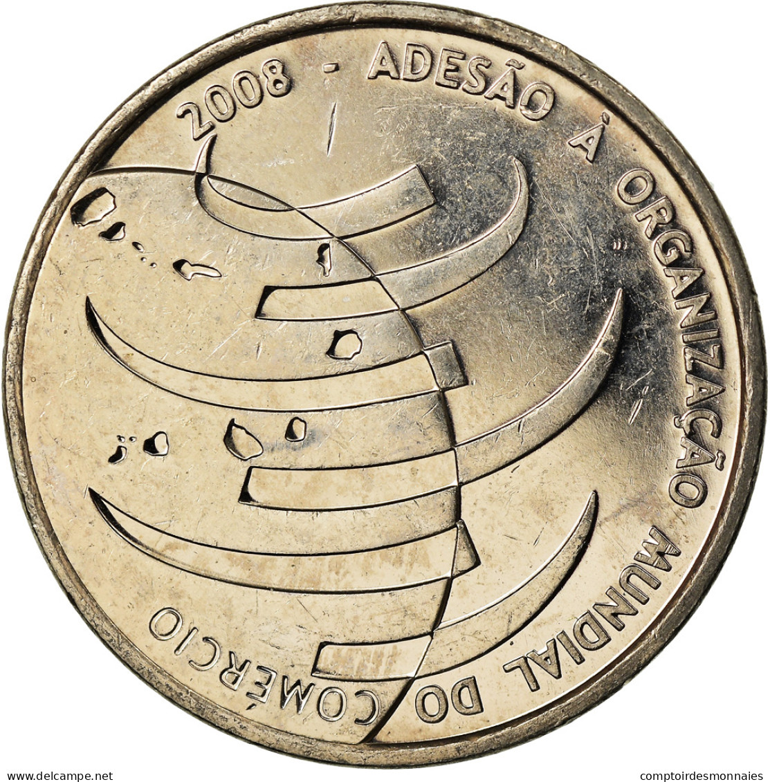 Monnaie, Cape Verde, 200 Escudos, 2008, Organisation Mondiale Du Commerce, SPL - Cap Vert